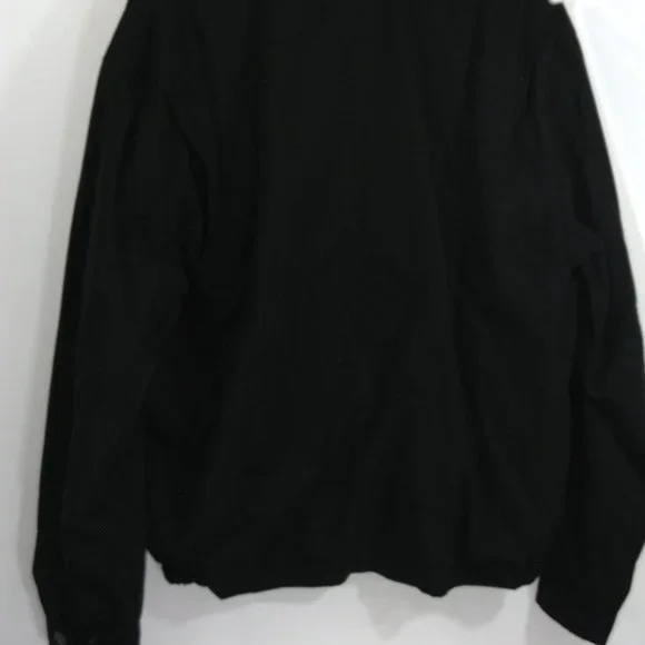 London Fog Bomber style Jacket - Black - Size Medium - Like New - Picture 6 of 6